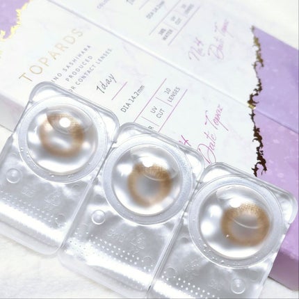 TOPARDS 1day/TOPARDS/ワンデー(1DAY)カラコンを使ったクチコミ(2枚目)