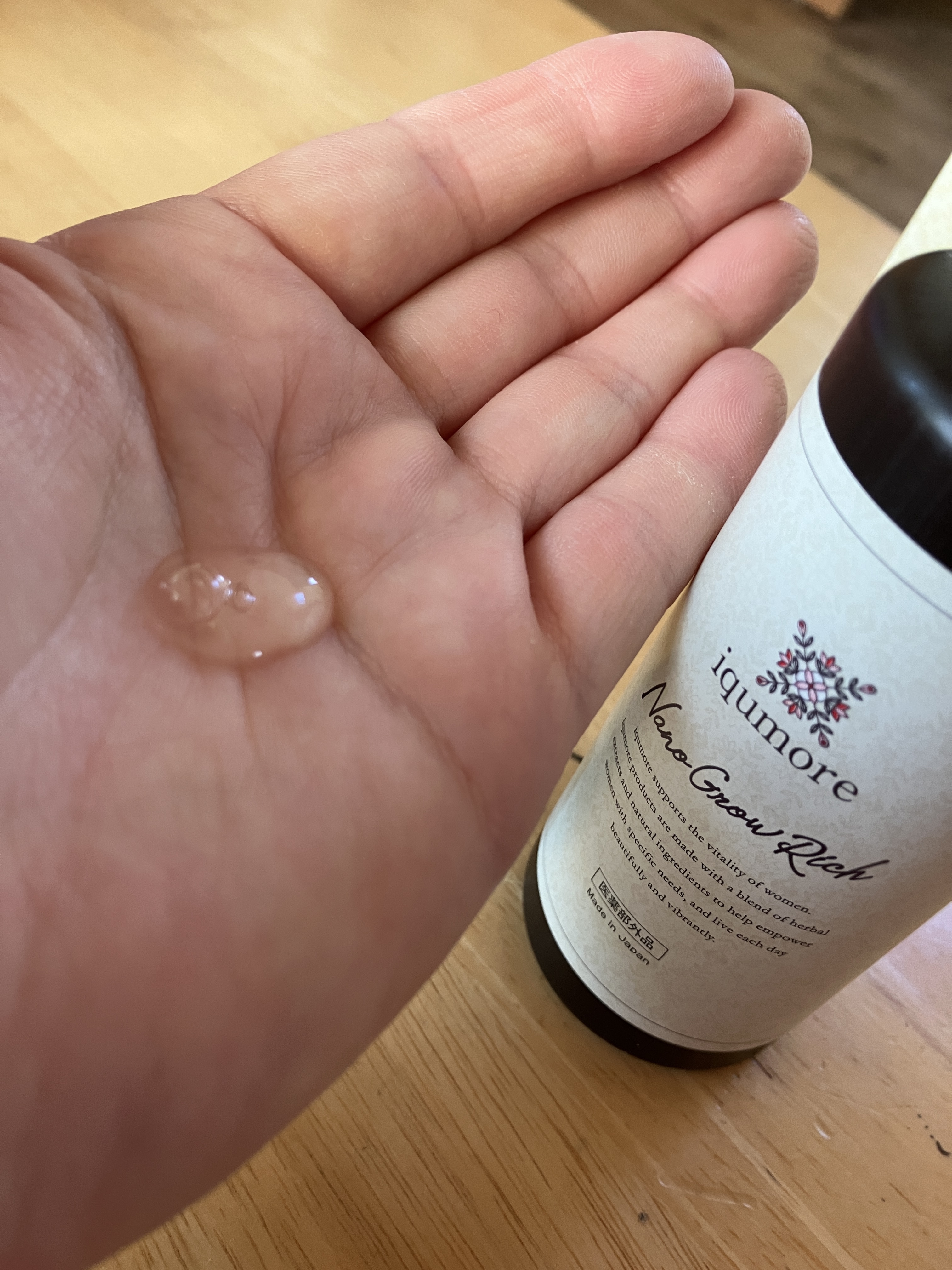 ナノグロウリッチ/iqumore/頭皮ローションを使ったクチコミ（3枚目）