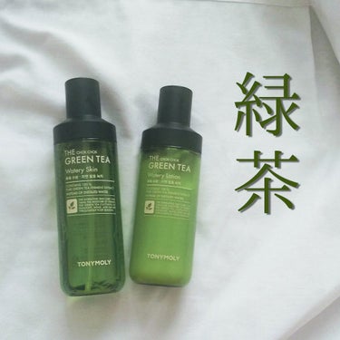 The Chok Chok Green Tea Watery Skin/TONYMOLY/化粧水を使ったクチコミ（1枚目）