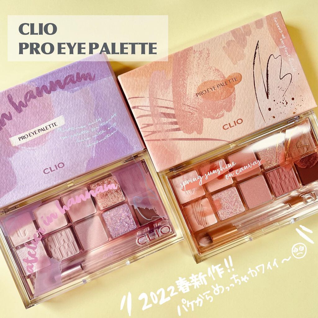 プロ アイ パレット/CLIO/アイシャドウパレットを使ったクチコミ（2枚目）