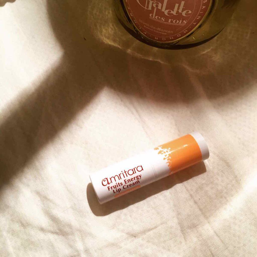 フルーツエナジーリップクリーム/AMRITARA/リップグロスを使ったクチコミ(1枚目)