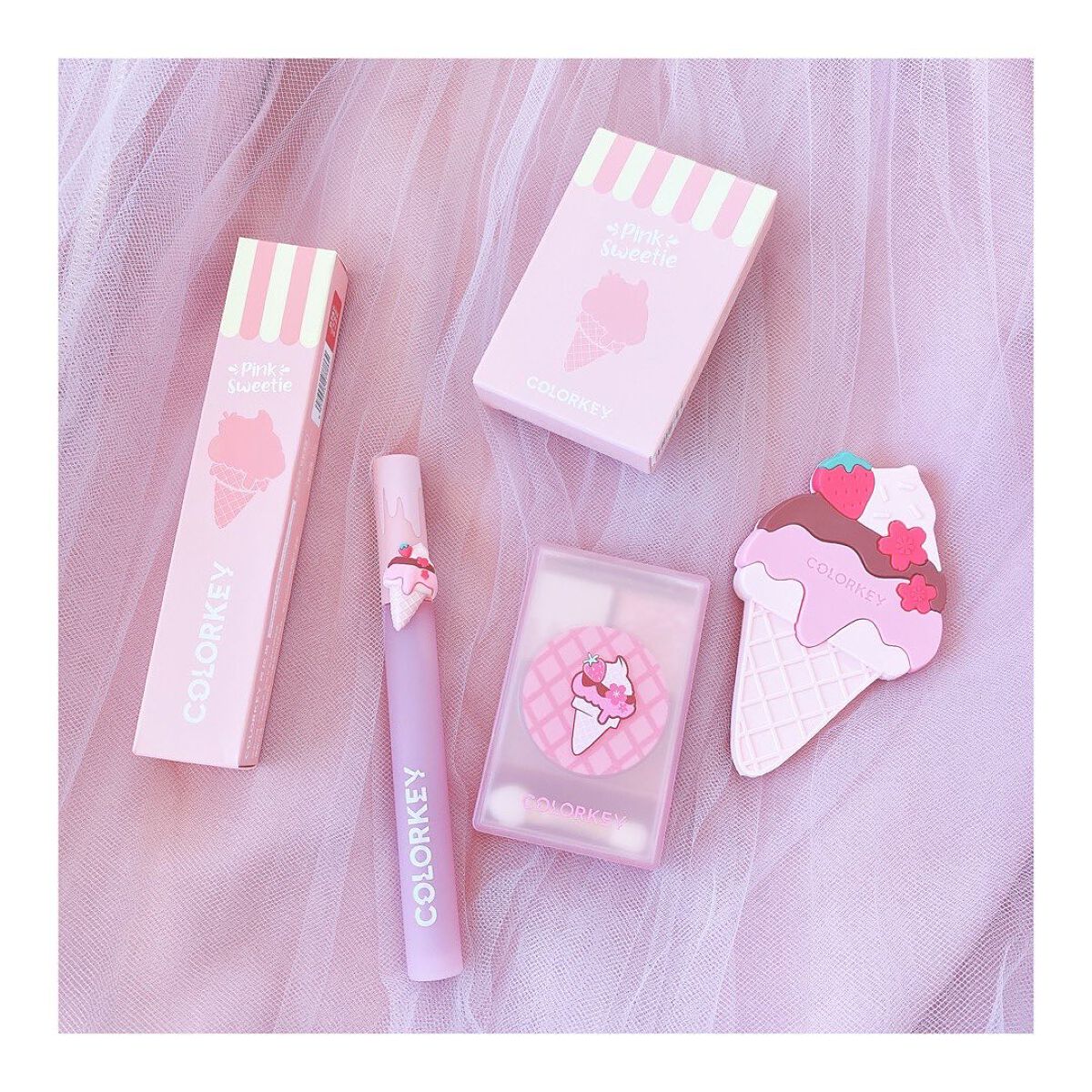 四色アイシャドウパレット/COLORKEY/アイシャドウパレットを使ったクチコミ(9枚目)