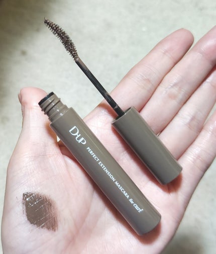 パーフェクトエクステンション マスカラ for カール マロングレージュ/D-UP/マスカラを使ったクチコミ(2枚目)