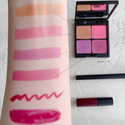 インフィニトリー パウダー マルチパレット/Celvoke/アイシャドウパレットを使ったクチコミ(3枚目)