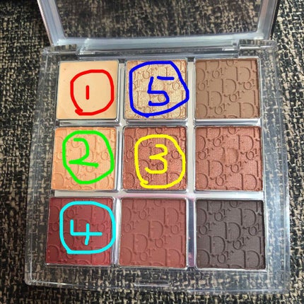 ディオール バックステージ アイ パレット/Dior/アイシャドウパレットを使ったクチコミ(4枚目)