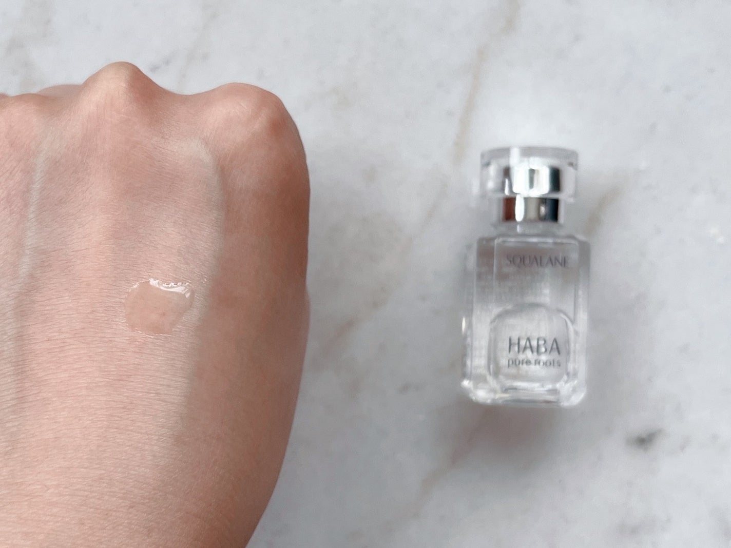 高品位「スクワラン」/HABA/フェイスオイルを使ったクチコミ(2枚目)