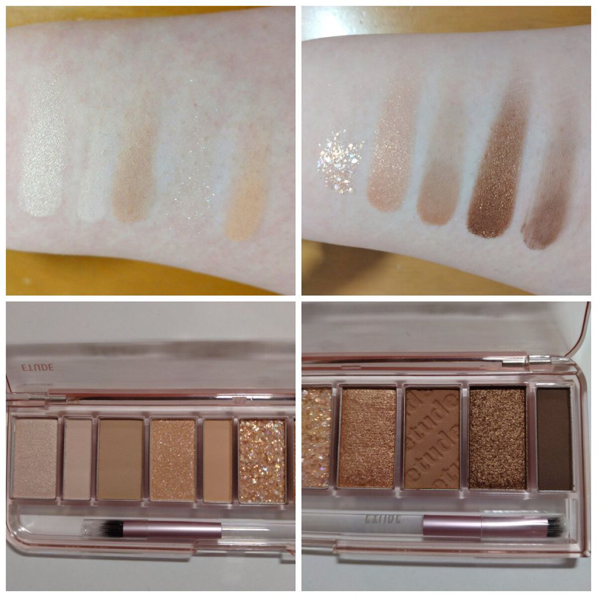 プレイカラー アイシャドウ/ETUDE/アイシャドウパレットを使ったクチコミ（2枚目）