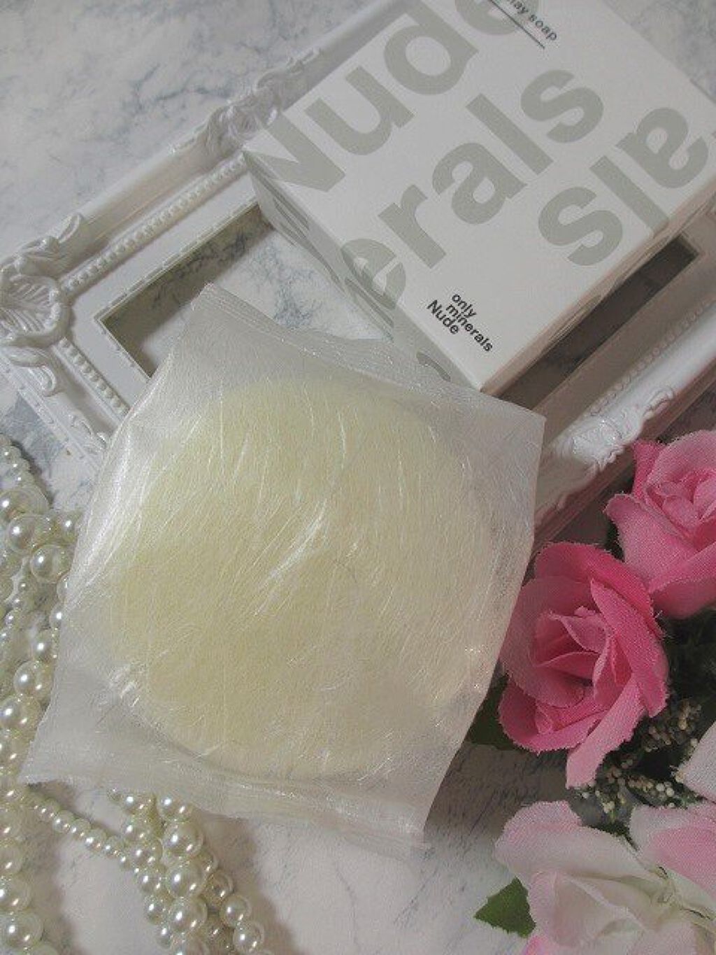 Nude ポアクレイソープ/ONLY MINERALS/洗顔石鹸を使ったクチコミ（3枚目）