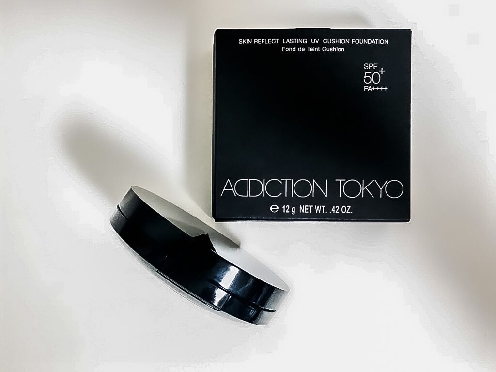 スキンリフレクト ラスティング UV クッションファンデーション/ADDICTION/クッションファンデーションを使ったクチコミ(5枚目)