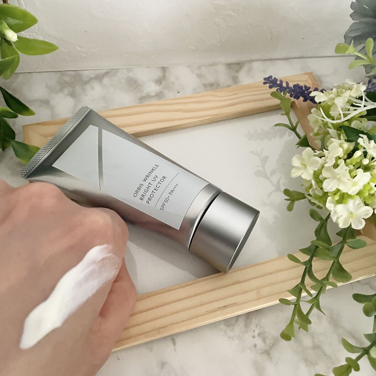 オルビス リンクルブライトＵＶプロテクター/オルビス/日焼け止めクリームを使ったクチコミ（3枚目）