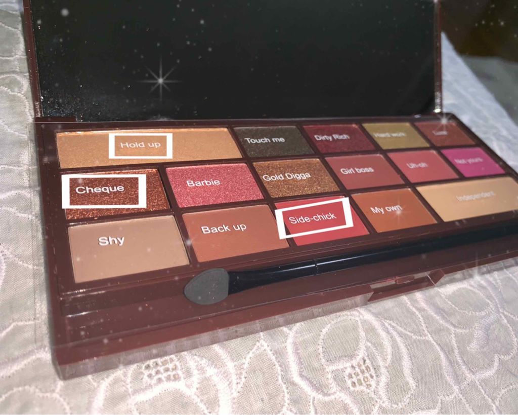 アイラブチョコレート/MAKEUP REVOLUTION/アイシャドウパレットを使ったクチコミ(3枚目)