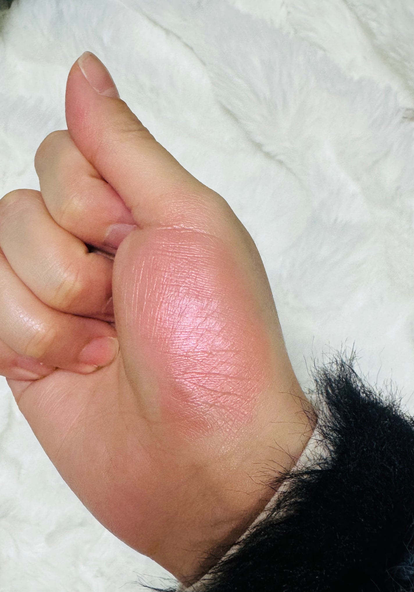 クリームチーク(パールタイプ)/キャンメイク/ジェル・クリームチークを使ったクチコミ(4枚目)