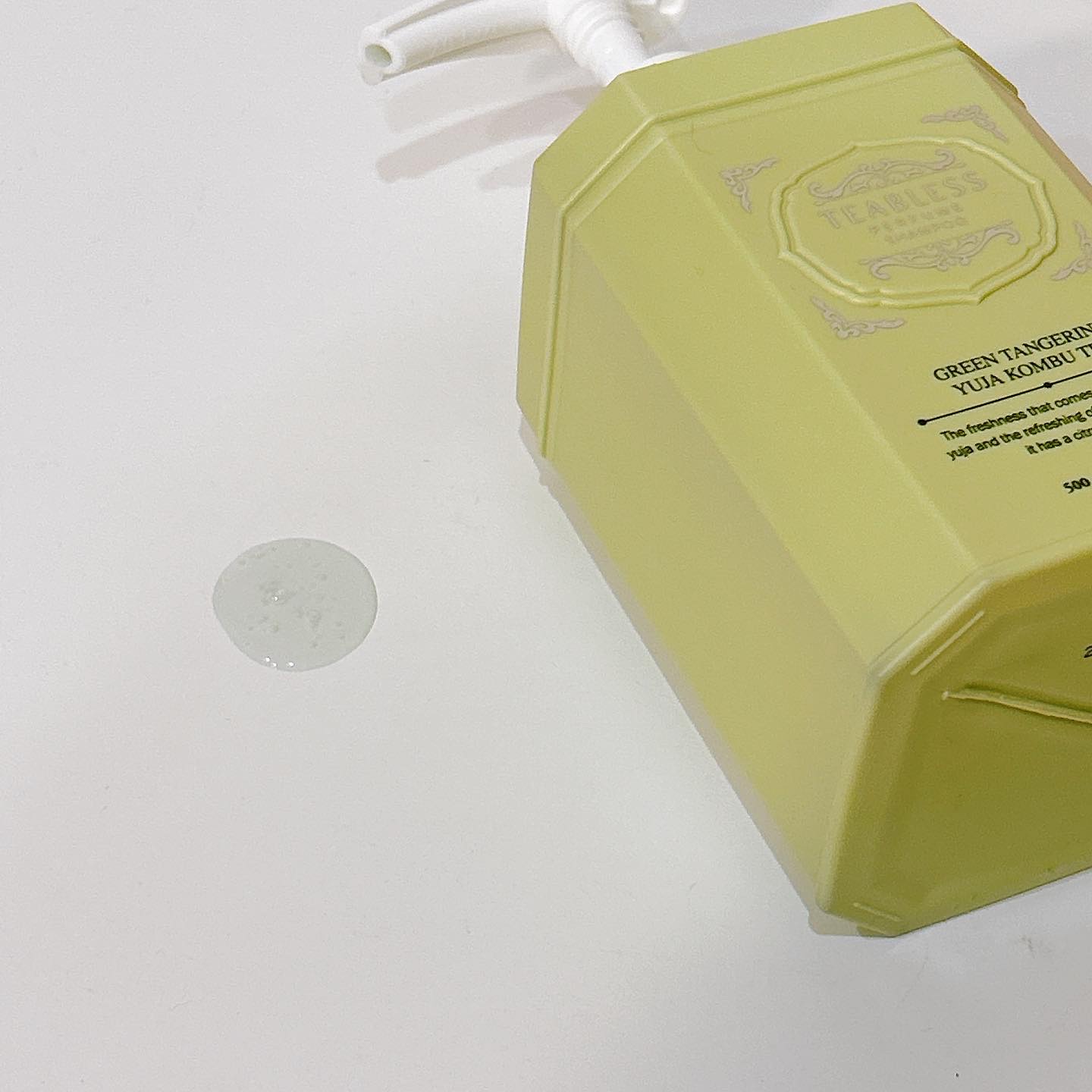 清柑柚子コンブチャパヒューム薄毛ケアシャンプー/TEABLESS/市販シャンプーを使ったクチコミ（3枚目）