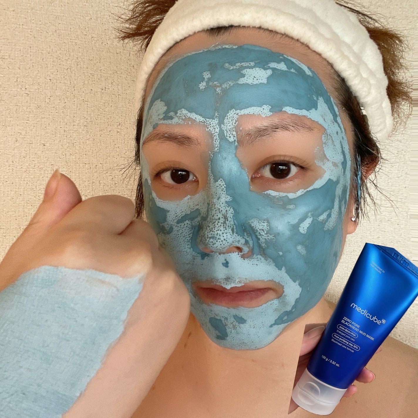 ゼロ毛穴クレイパック/MEDICUBE/洗い流すパック・マスクを使ったクチコミ(4枚目)
