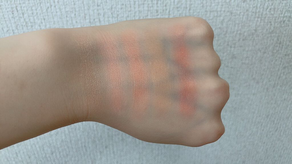 チークブーケパレット/AMUSE/パウダーチークを使ったクチコミ(5枚目)