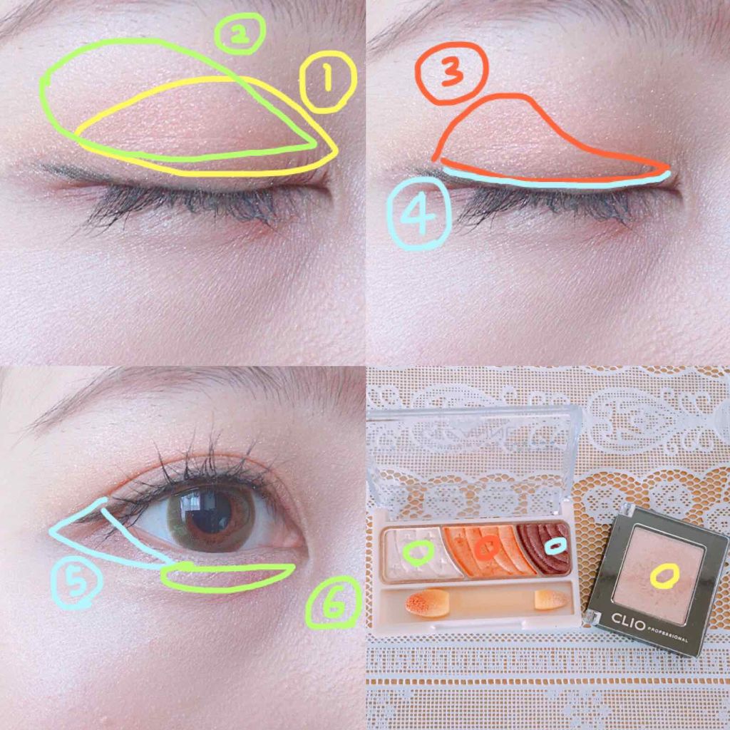 トーンアップアイシャドウ/CEZANNE/アイシャドウパレットを使ったクチコミ（3枚目）