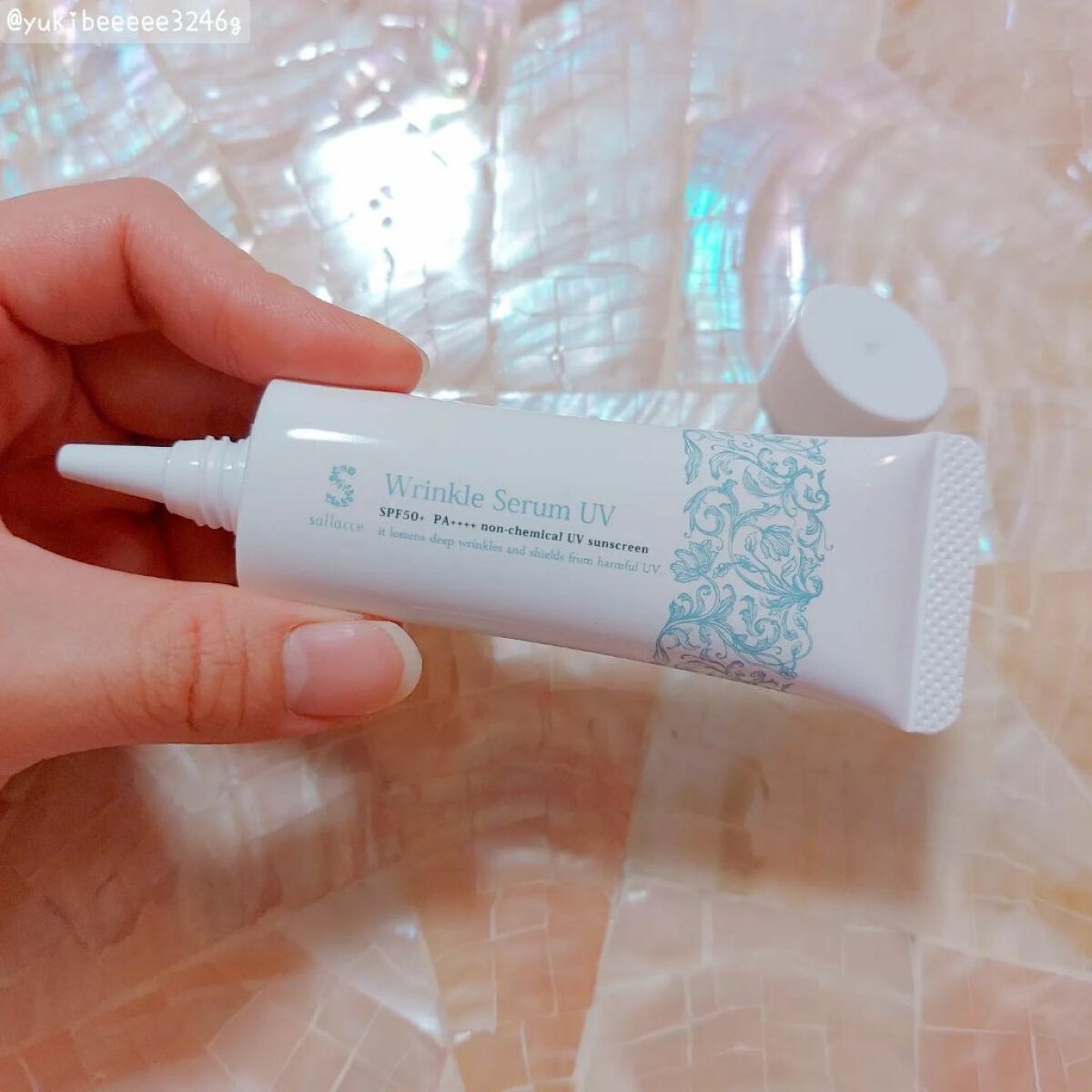 リンクルセラムUV/sallacce/日焼け止めローションを使ったクチコミ（2枚目）