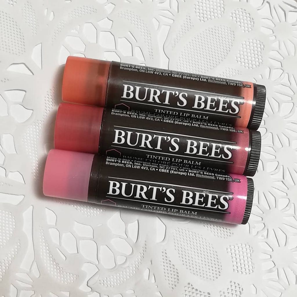 ティンテッド リップバーム/BURT'S BEES/リップバームを使ったクチコミ（1枚目）