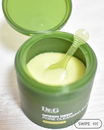 グリーンディープポアクレンジングバーム/Dr.G/クレンジングバームを使ったクチコミ(3枚目)
