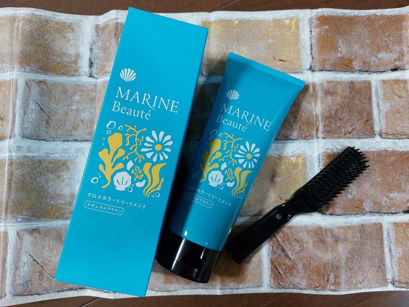 グロスカラートリートメント /マリンボーテ/洗い流すヘアトリートメントを使ったクチコミ(5枚目)