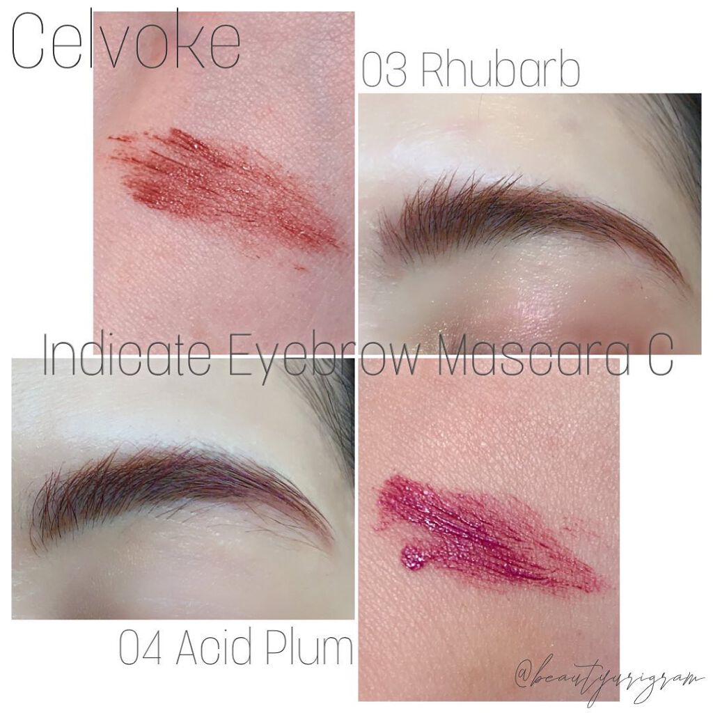 セルヴォーク インディケイトアイブロウマスカラ C/Celvoke/眉マスカラを使ったクチコミ(2枚目)