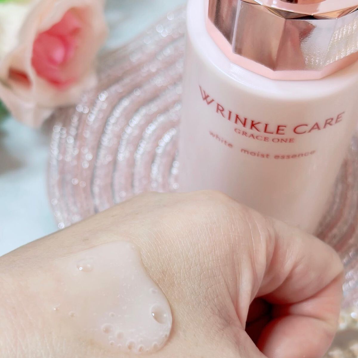 リンクルケア ホワイト モイストエッセンス/グレイスワン/オールインワン化粧品を使ったクチコミ（3枚目）