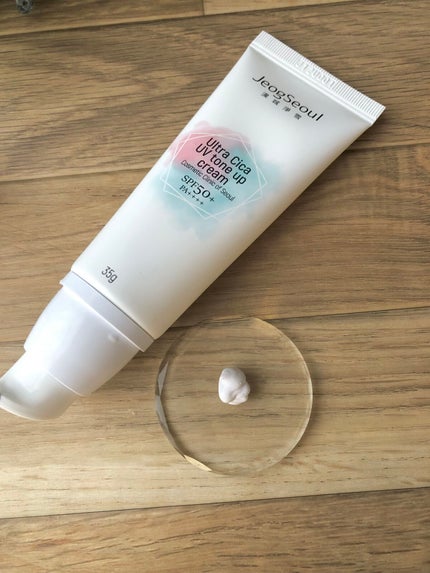 ウルトラシカUVトーンアップクリーム /JeogSeoul/CCクリームを使ったクチコミ(2枚目)