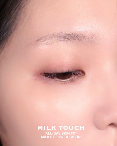 オールデイスキンフィットミルキーグロウクッション/Milk Touch/クッションファンデーションを使ったクチコミ（1枚目）