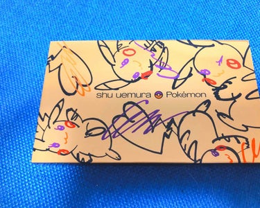 ピカシュウ アイ パレット‐サンダーショック/shu uemura/パウダーアイシャドウを使ったクチコミ（1枚目）