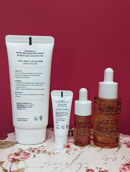 PDRNリジュビネイティングクリーム/Genabelle/フェイスクリームを使ったクチコミ(5枚目)