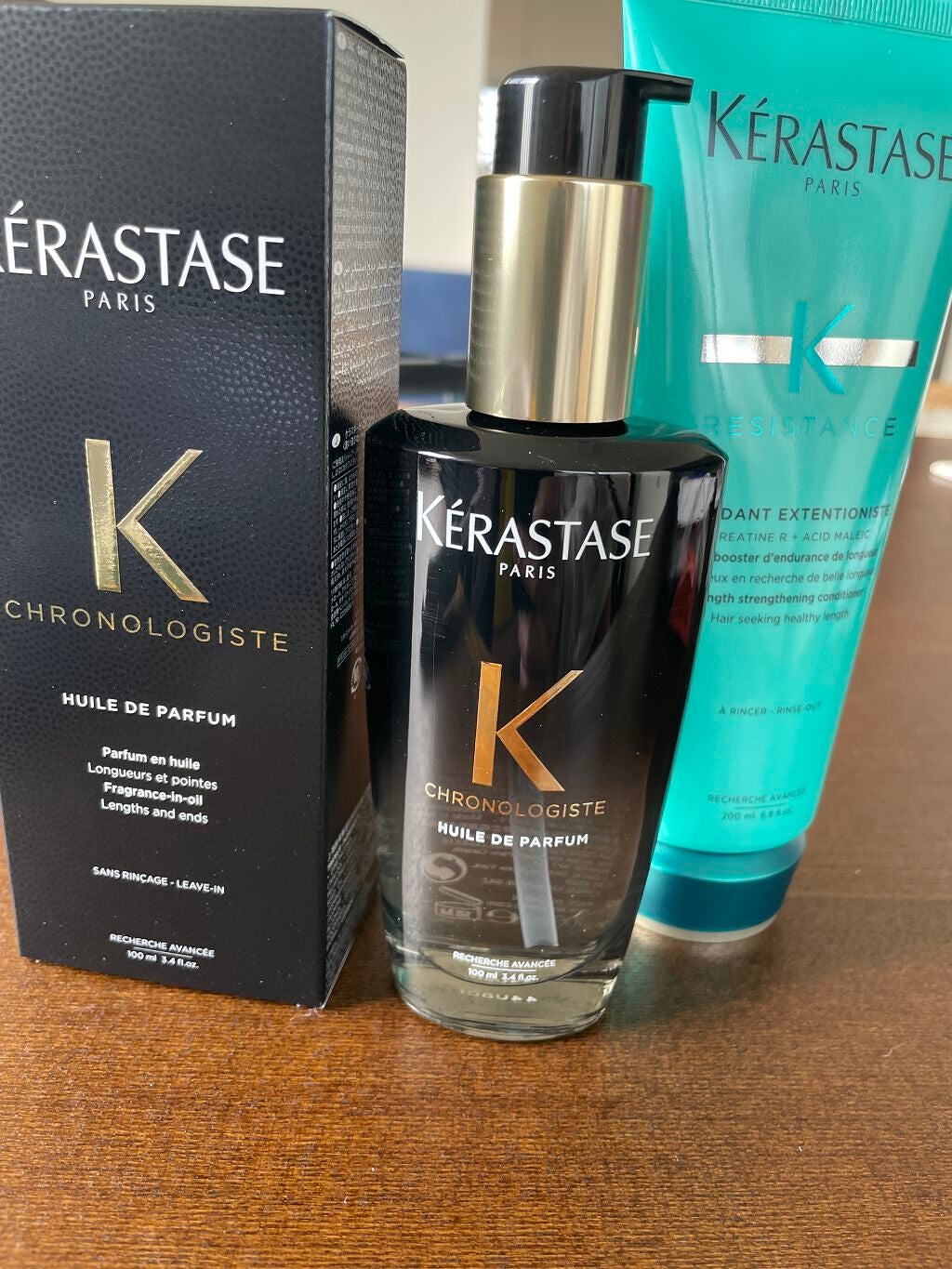 CH ユイル クロノロジスト R/ケラスターゼ/ヘアオイルを使ったクチコミ(1枚目)