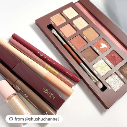 エクスプローラ12色 動物アイシャドウパレット/PERFECT DIARY/アイシャドウパレットを使ったクチコミ(2枚目)