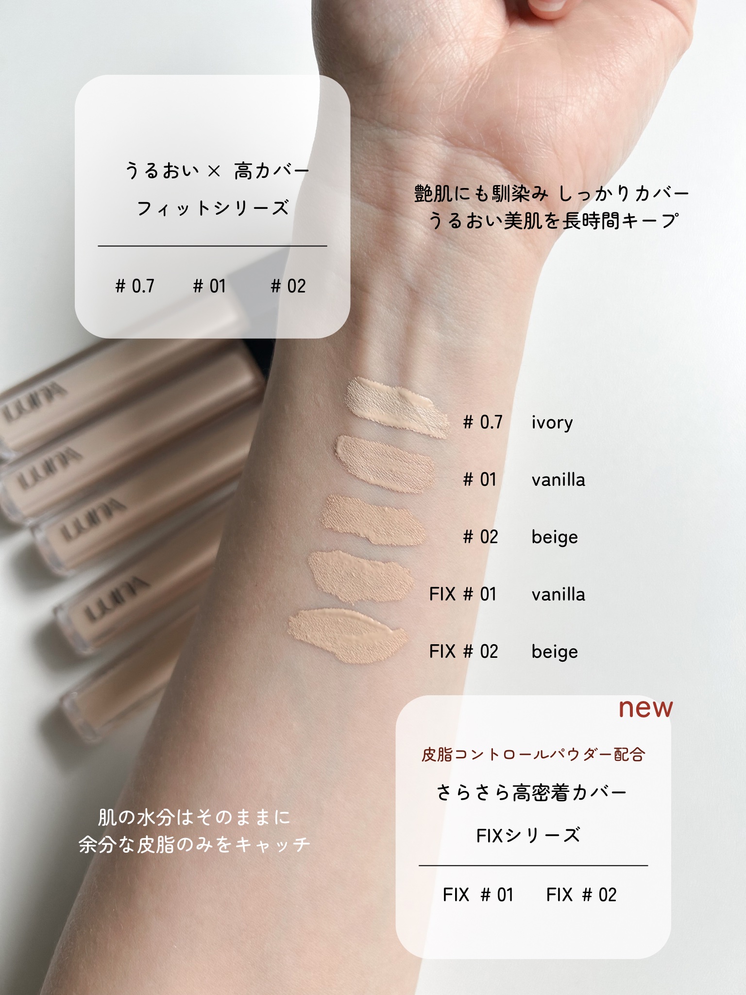 ロングラスティングチップコンシーラー/LUNA/リキッドコンシーラーを使ったクチコミ（3枚目）