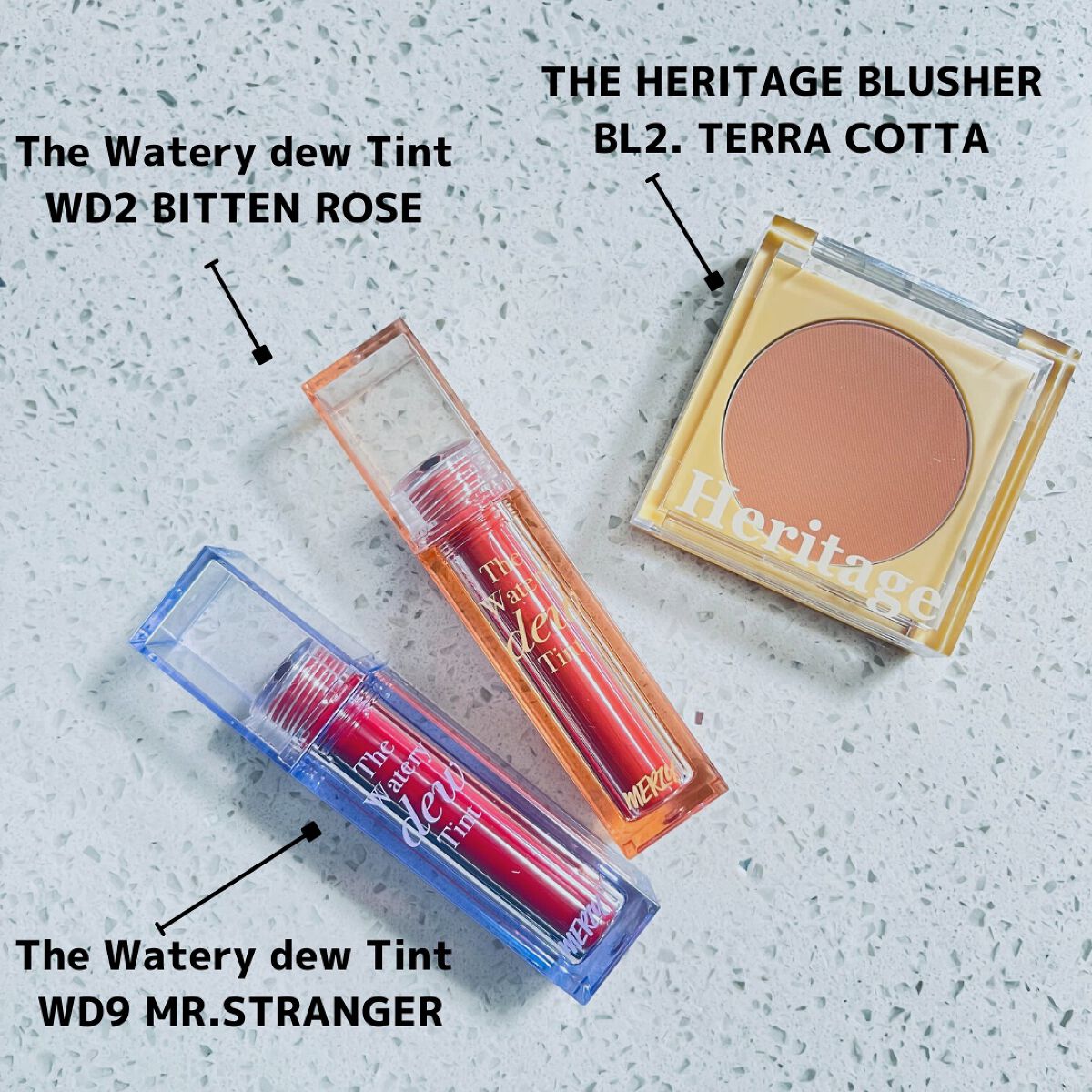 ザ  ヘリテージ  チーク/MERZY/パウダーチークを使ったクチコミ（2枚目）