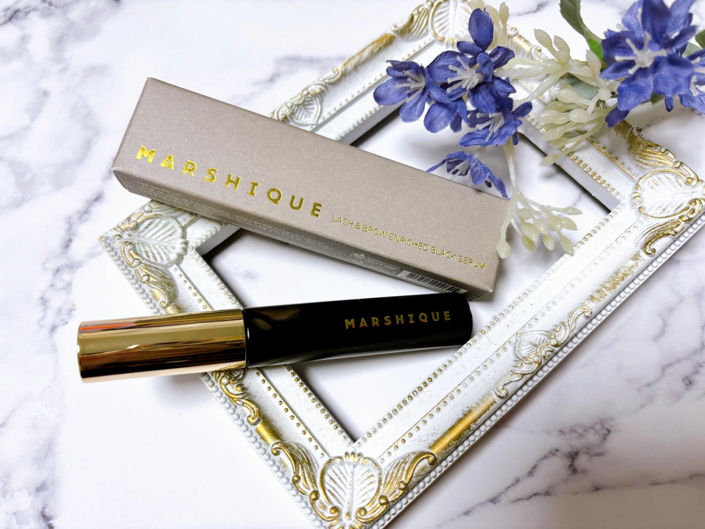 LASH & BROW ENRICHED BLACK SERUM/MARSHIQUE/まつげ美容液を使ったクチコミ(1枚目)