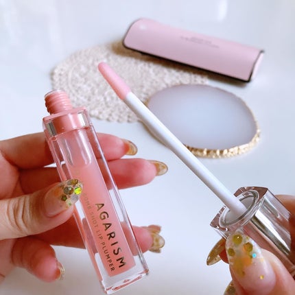 キューミ―ボムショットリッププランパー/AGARISM/リッププランパーを使ったクチコミ(4枚目)