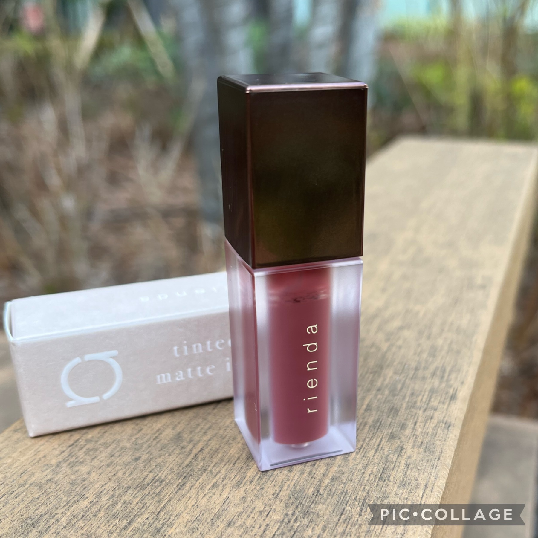 ティンテッドマットインク/rienda beauty/口紅を使ったクチコミ（3枚目）