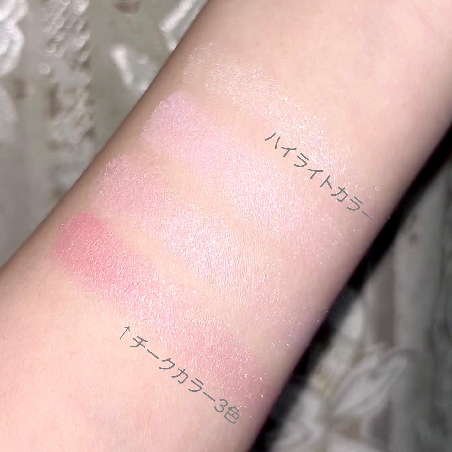 グロウフルールチークス/キャンメイク/パウダーチークを使ったクチコミ（3枚目）