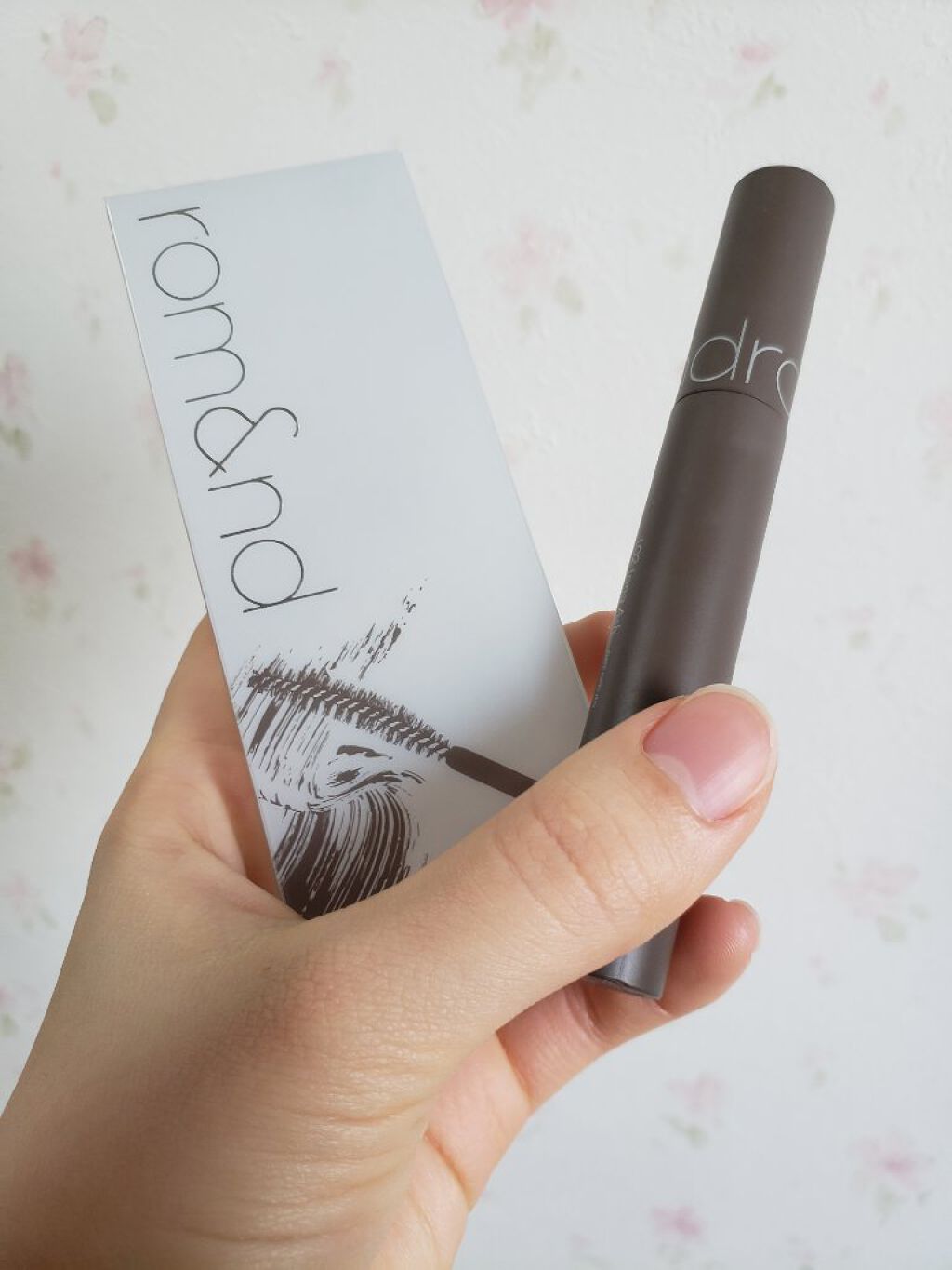 ハンオールフィックスマスカラ/rom&nd/マスカラを使ったクチコミ（1枚目）