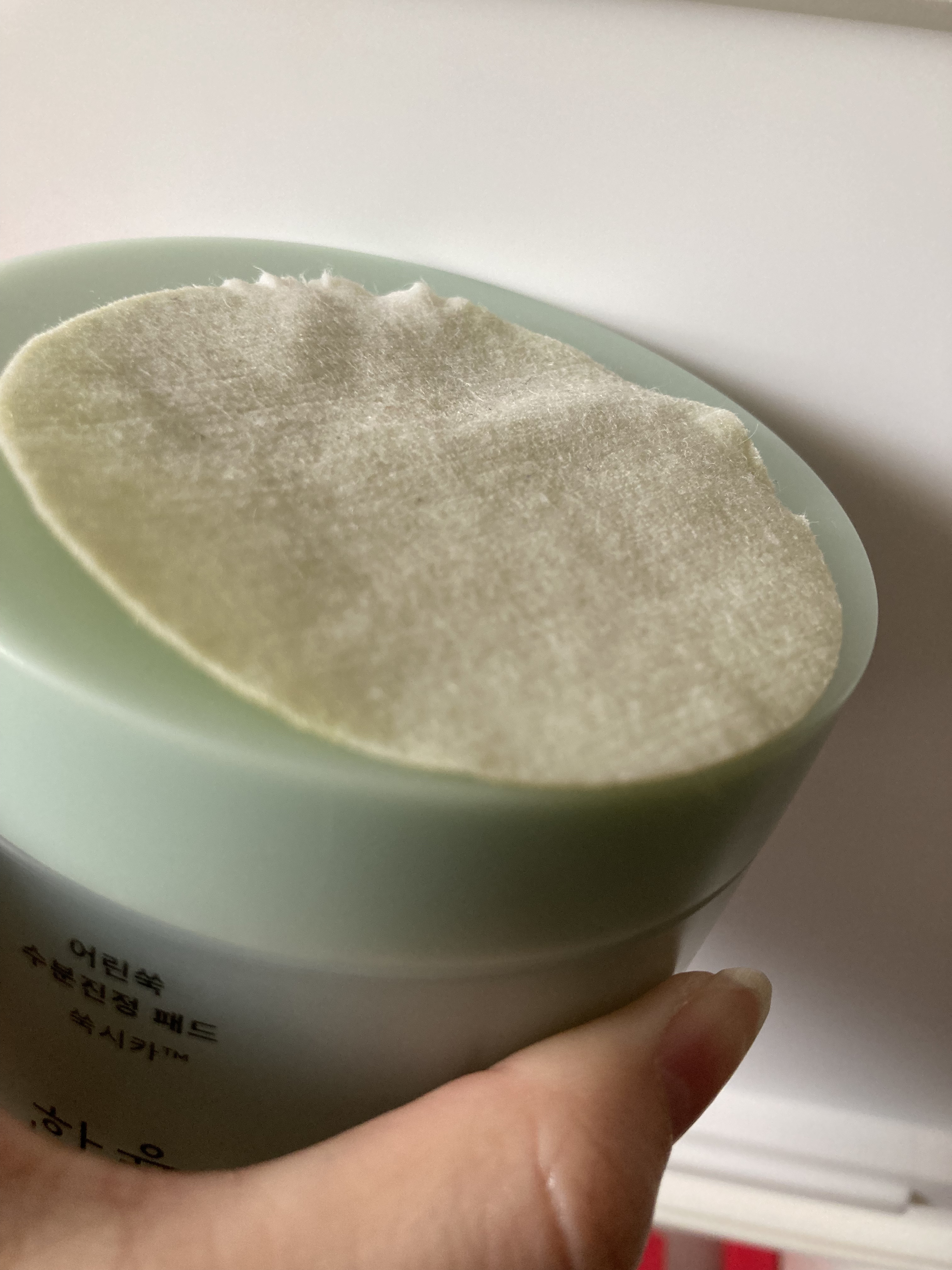 ピュアアルテミシアカーミングパッド/HANYUL(ハンユル)/トナーパッドを使ったクチコミ（3枚目）