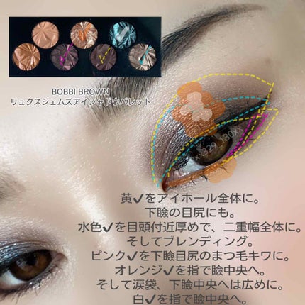リュクス ジェムズ アイシャドウ パレット/BOBBI BROWN/アイシャドウパレットを使ったクチコミ(6枚目)