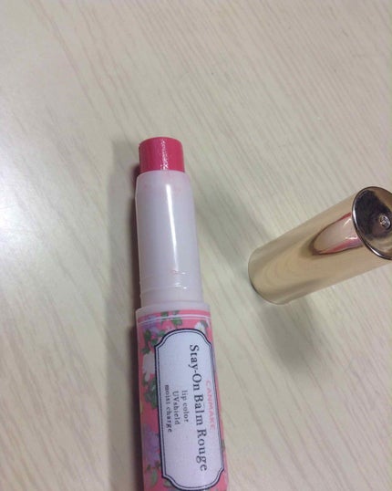 ステイオンバームルージュ/キャンメイク/口紅を使ったクチコミ(2枚目)