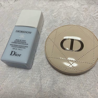 スノー メイクアップ ベース UV35 SPF35／PA+++/Dior/化粧下地を使ったクチコミ（2枚目）