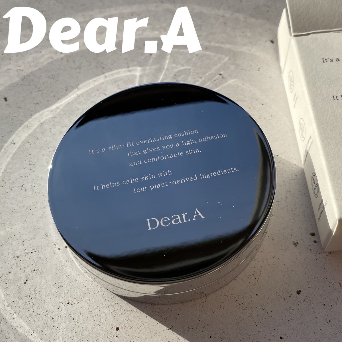 スリムフィット エバーラスティング クッション 21 アイボリー/Dear.A/クッションファンデーションを使ったクチコミ（1枚目）