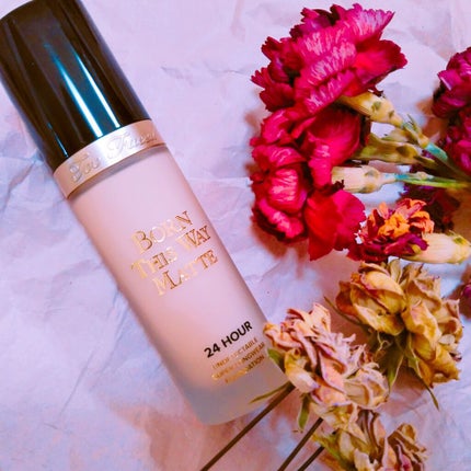 ボーン ディス ウェイ アンディテクタブル 24H マット ファンデーション/Too Faced/リキッドファンデーションを使ったクチコミ(2枚目)