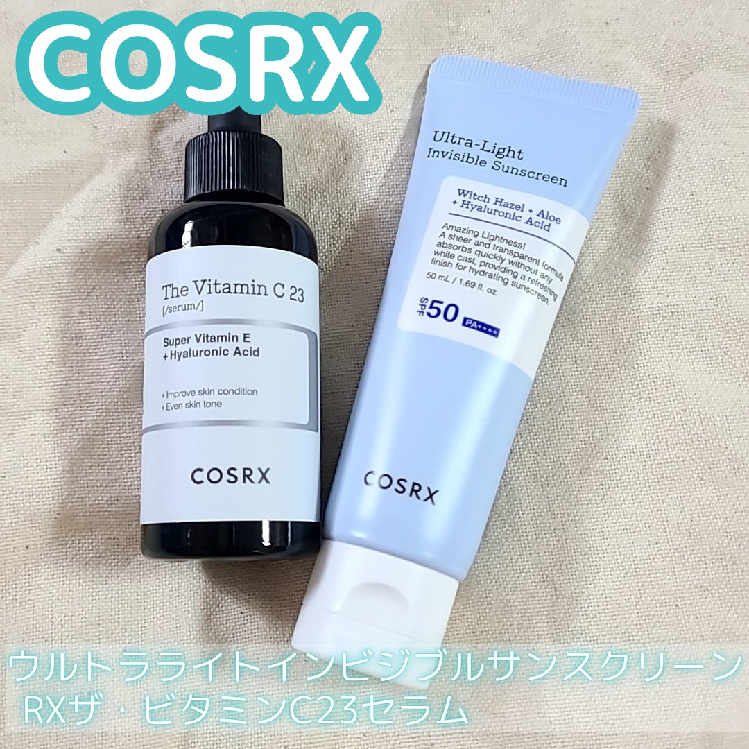 ウルトラライト透明UVクリーム/COSRX/日焼け止めクリームを使ったクチコミ（1枚目）