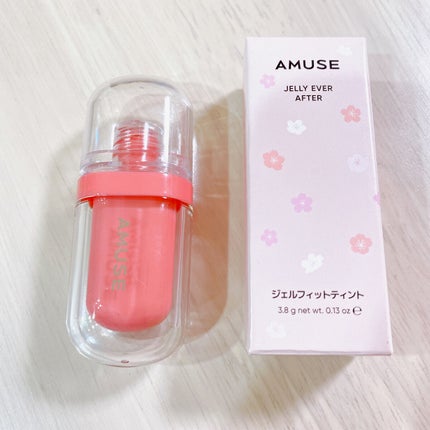 ジェルフィットティント/AMUSE/リップティントを使ったクチコミ(2枚目)