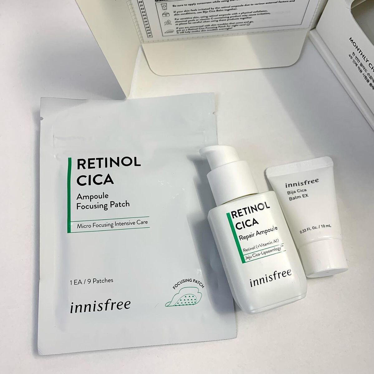 レチノール　シカ　リペア　セラム/innisfree/美容液を使ったクチコミ（2枚目）