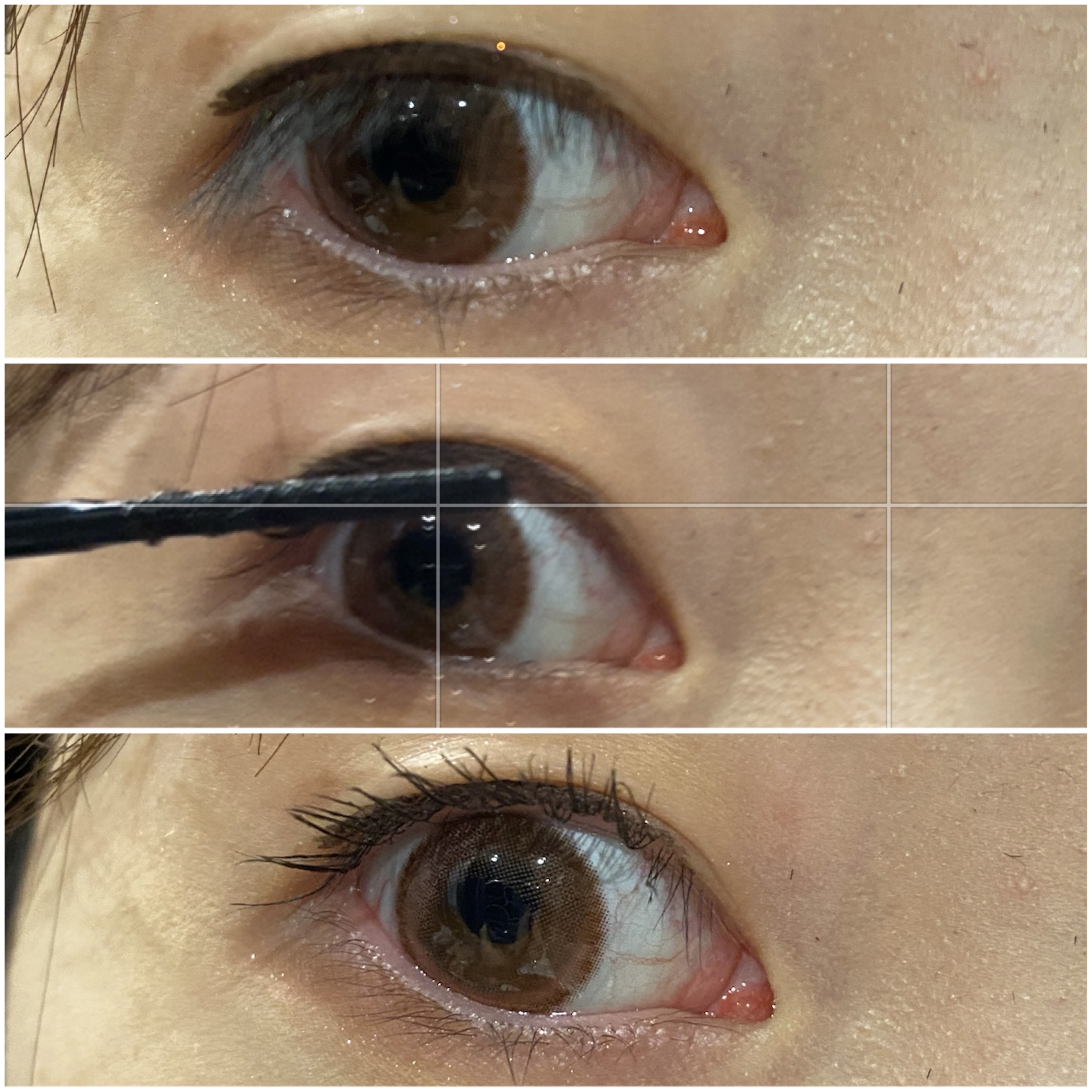 ウォンジョンヨ ヌードアイラッシュ J1 ミュートブラウン/Wonjungyo/マスカラを使ったクチコミ（3枚目）