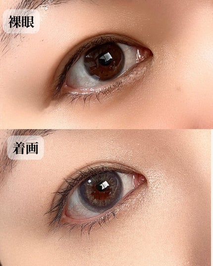 ROMANTIC/LensRang/カラーコンタクトレンズを使ったクチコミ(4枚目)